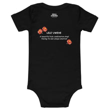 Load image into Gallery viewer, Baby Bodysuits LELE &#39;UWEHE Front &amp; Back Printing Logo White
