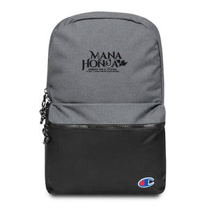 MANA HONUA Embroidered Champion Backpack