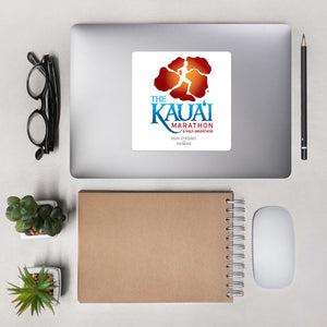 Bubble-free stickers Kauai Marathon