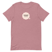 Load image into Gallery viewer, Short-Sleeve Unisex T-Shirt #SUPPORT ALOHA Series Cloud Pink
