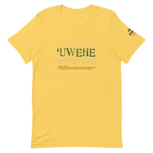 Short-Sleeve Unisex T-Shirt UWEHE Front & Shoulder printing