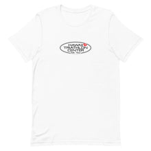 Load image into Gallery viewer, Short-Sleeve Unisex T-Shirt Hawaii Triathlon Center Logo Black
