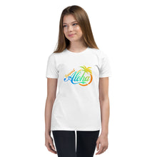 Load image into Gallery viewer, Youth Short Sleeve T-Shirt #SUPPORT ALOHA Series Coco
