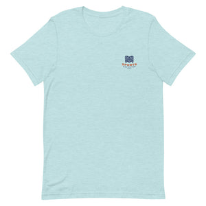 Short-Sleeve Unisex T-Shirt SPONAVIHAWAII Logo Blue