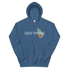 Load image into Gallery viewer, Unisex Hoodie LELE &#39;UWEHE Front &amp; Back Printing Logo White
