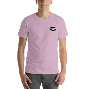 Short-Sleeve Unisex T-Shirt Honolulu Triathlon Front & Back printing (Logo Black)