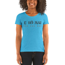 Load image into Gallery viewer, Ladies&#39; short sleeve t-shirt E HO MAI Front &amp; Back Printing
