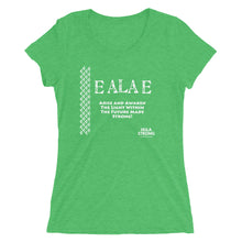 Load image into Gallery viewer, Ladies&#39; short sleeve t-shirt E ALA E Logo White
