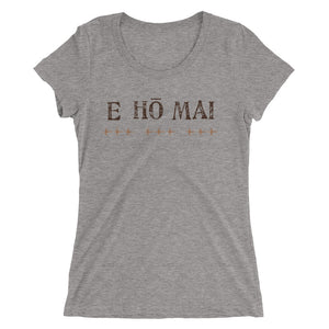 Ladies' short sleeve t-shirt E HO MAI Front & Back Printing