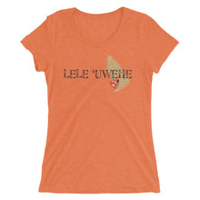 Load image into Gallery viewer, Ladies&#39; short sleeve t-shirt LELE &#39;UWEHE Front &amp; Back Printing
