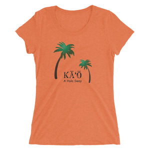 Ladies' short sleeve t-shirt KAO Front & Back Printing