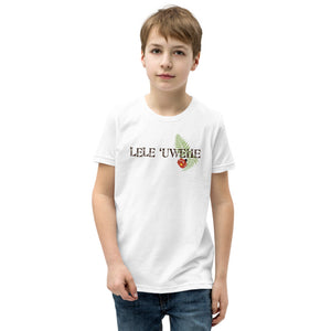Youth Short Sleeve T-Shirt LELE 'UWEHE Front & Back Printing