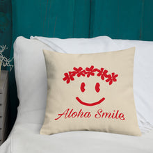 Load image into Gallery viewer, Aloha Smile プレミアムクッション A1 46cm×46cm（18”×18”）
