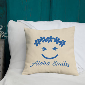 Aloha Smile プレミアムクッション（ファン / fun）46cm×46cm（18”×18”）