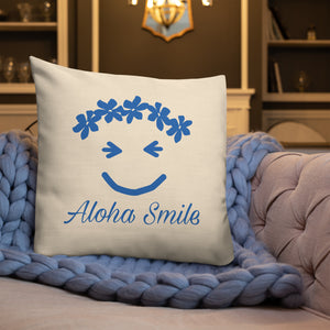 Aloha Smile プレミアムクッション（ファン / fun）56cm×56cm（22”×22”）