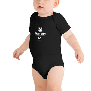 Baby Bodysuits Honolulu Triathlon 2023 (Logo White)