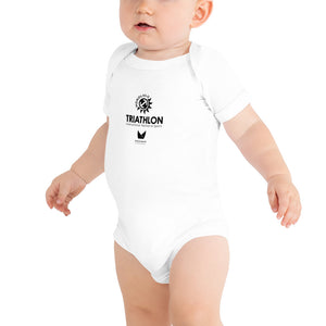 Baby Bodysuits Honolulu Triathlon 2023 (Logo Black)
