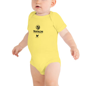 Baby Bodysuits Honolulu Triathlon 2023 (Logo Black)