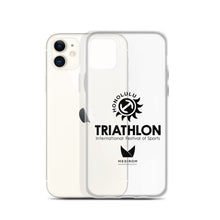 Load image into Gallery viewer, Clear Case for iPhone® Honolulu Triathlon 2023
