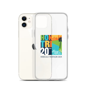 Clear Case for iPhone® Honolulu Triathlon 2024 20th