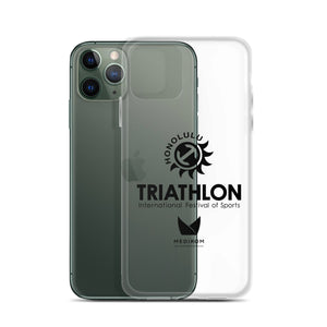 Clear Case for iPhone® Honolulu Triathlon 2023