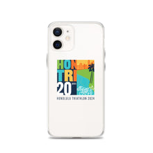 Load image into Gallery viewer, Clear Case for iPhone® Honolulu Triathlon 2024 20th
