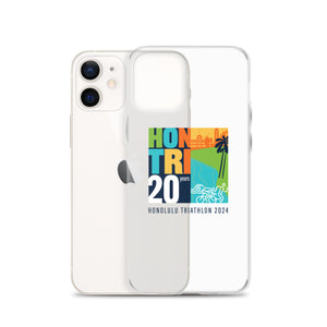 Clear Case for iPhone® Honolulu Triathlon 2024 20th