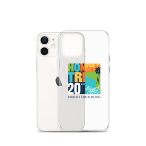 Clear Case for iPhone® Honolulu Triathlon 2024 20th