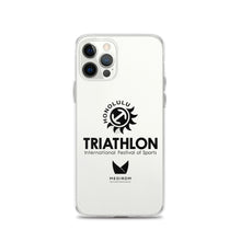 Load image into Gallery viewer, Clear Case for iPhone® Honolulu Triathlon 2023
