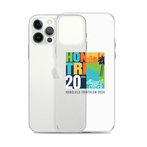 Clear Case for iPhone® Honolulu Triathlon 2024 20th