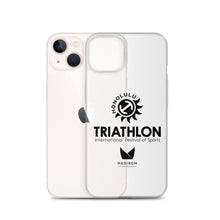 Load image into Gallery viewer, Clear Case for iPhone® Honolulu Triathlon 2023
