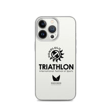 Load image into Gallery viewer, Clear Case for iPhone® Honolulu Triathlon 2023
