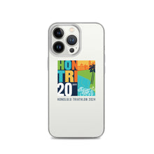 Load image into Gallery viewer, Clear Case for iPhone® Honolulu Triathlon 2024 20th
