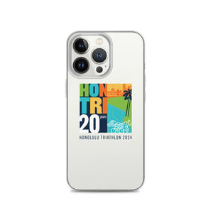 Clear Case for iPhone® Honolulu Triathlon 2024 20th