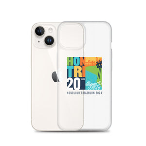 Clear Case for iPhone® Honolulu Triathlon 2024 20th