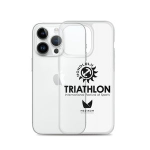 Clear Case for iPhone® Honolulu Triathlon 2023