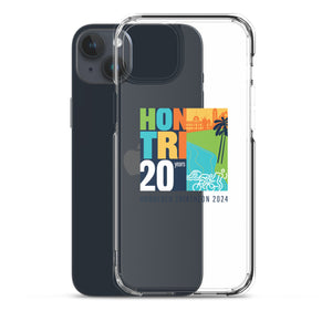 Clear Case for iPhone® Honolulu Triathlon 2024 20th