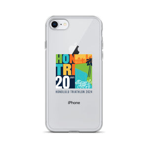 Clear Case for iPhone® Honolulu Triathlon 2024 20th