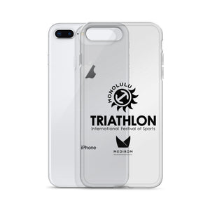 Clear Case for iPhone® Honolulu Triathlon 2023