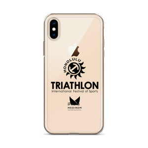 Clear Case for iPhone® Honolulu Triathlon 2023