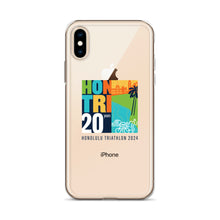 Load image into Gallery viewer, Clear Case for iPhone® Honolulu Triathlon 2024 20th
