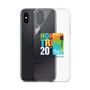 Clear Case for iPhone® Honolulu Triathlon 2024 20th