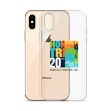 Load image into Gallery viewer, Clear Case for iPhone® Honolulu Triathlon 2024 20th
