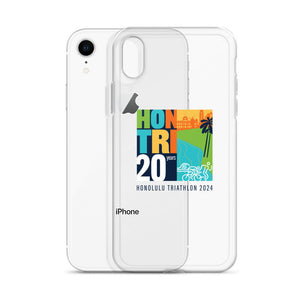 Clear Case for iPhone® Honolulu Triathlon 2024 20th