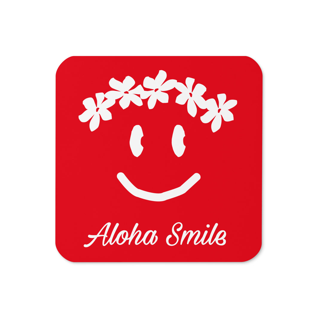 Aloha Smile コルクコースター（スマイル / smile）