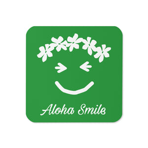 Aloha Smile コルクコースター（ファン / fun）