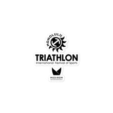 Load image into Gallery viewer, Bubble-free stickers Honolulu Triathlon 2023
