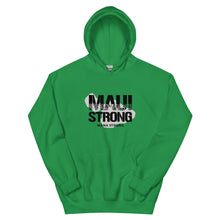 Load image into Gallery viewer, Unisex Hoodie MauiStrong Logo Black
