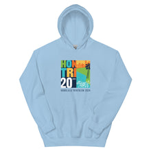 Load image into Gallery viewer, Unisex Hoodie Honolulu Triathlon 2024 20th
