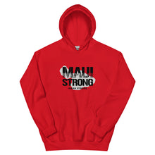 Load image into Gallery viewer, Unisex Hoodie MauiStrong Logo Black
